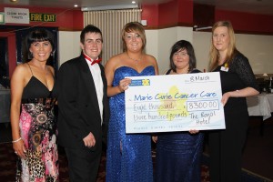 The royal hotel Charity Marie Curie Cancer fundraiser